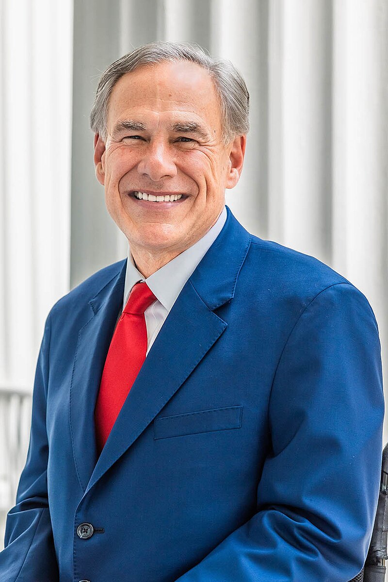 Greg Abbott portrait