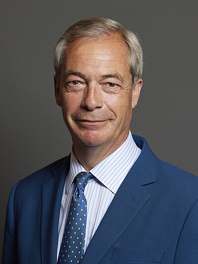 Nigel Farage portrait