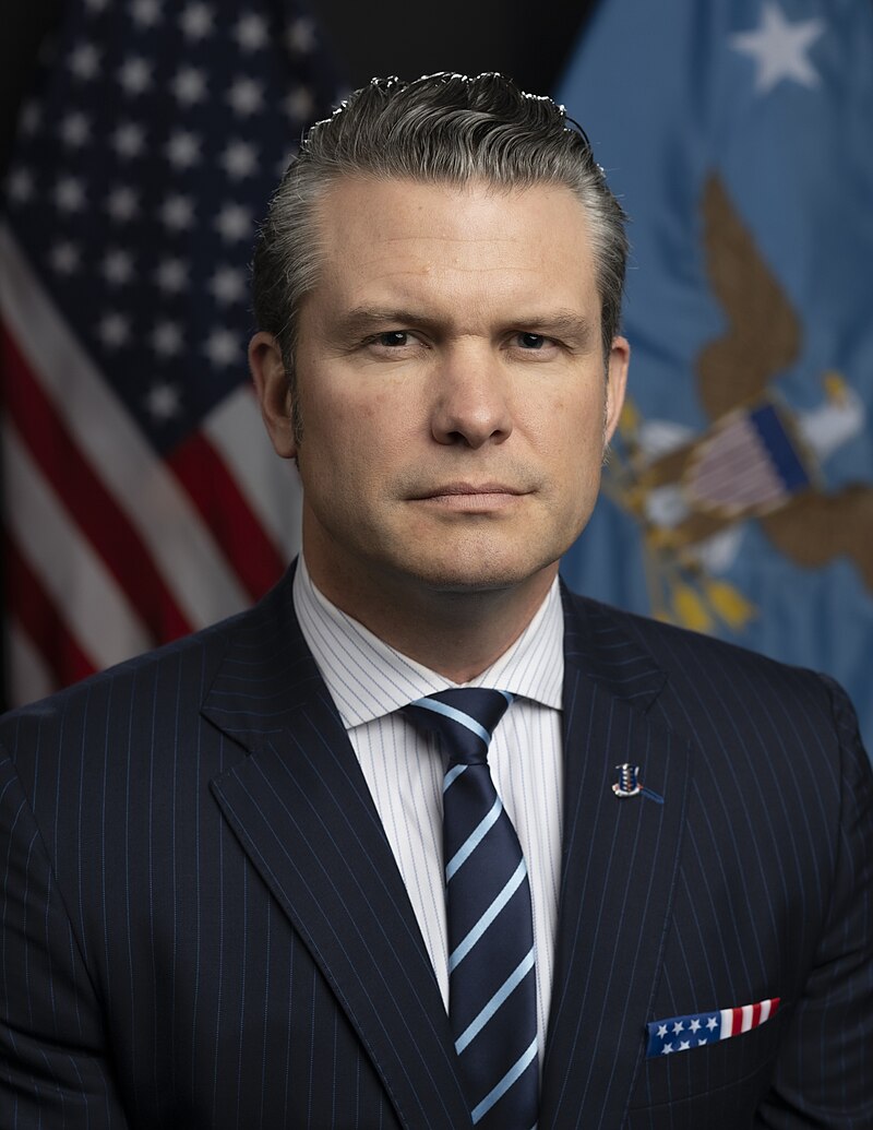 Pete Hegseth portrait