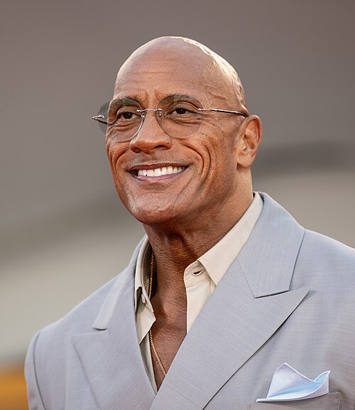 Dwayne Johnson portrait