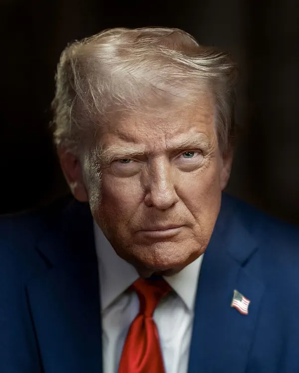 Melania Trump portrait