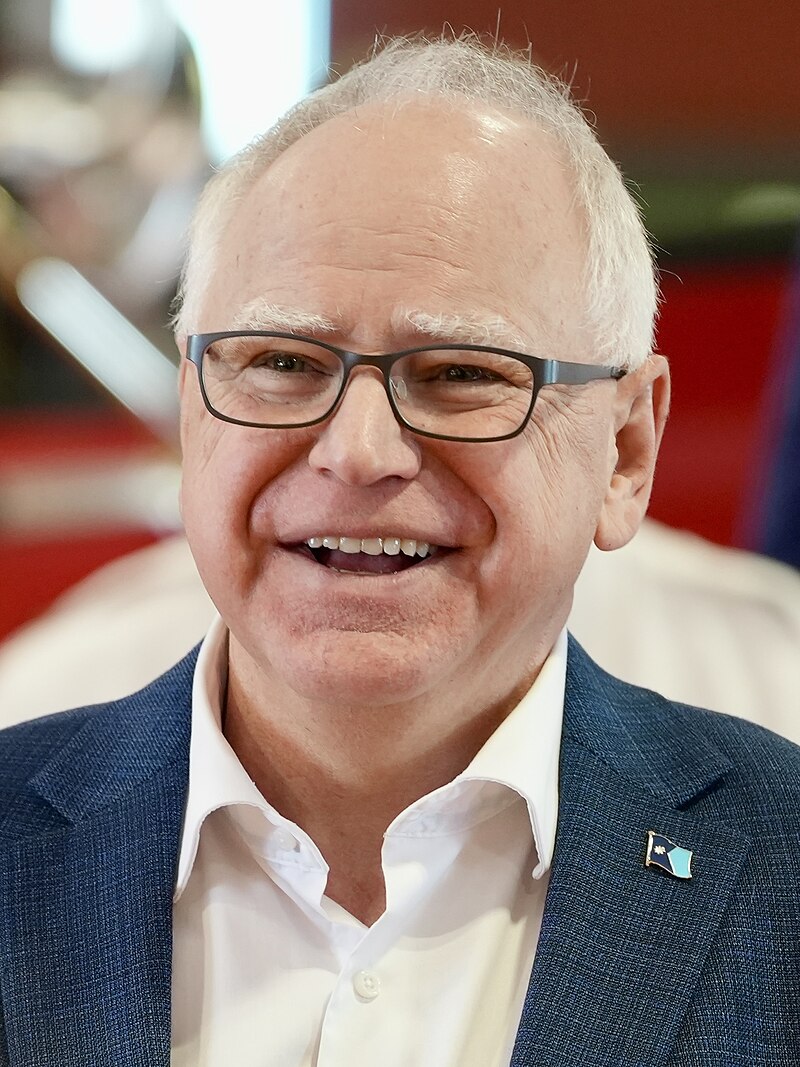 Tim Walz portrait