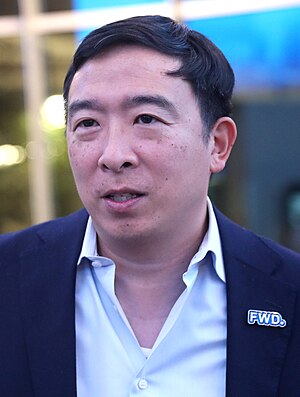 Andrew Yang portrait